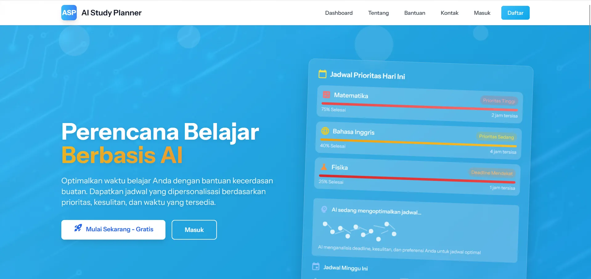 AI Study Planner